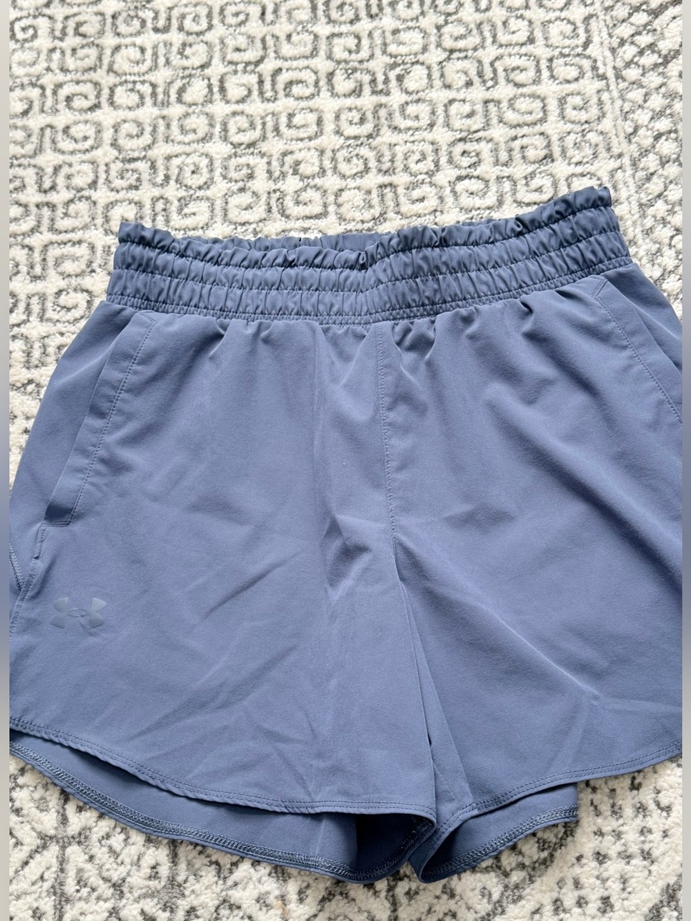 Under Armour Slate Blue Women's Athletic Shorts
